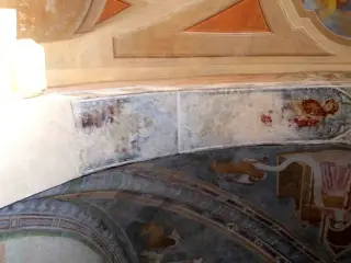 Arco trionfale - Pieve o Santuario di Santa Maria de Ortis a Vigone