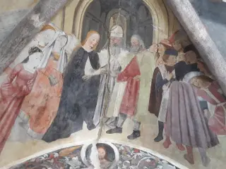 Affreschi - Cappella di Sant'Anna a Cercenasco