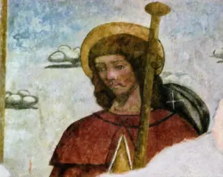 Affreschi - Cappella di Santa Maria Assunta o della Stella a MacelloFrazione Stella