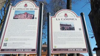 Pannello illustrativo - Parrocchiale di San Martino a Villanova Solaro