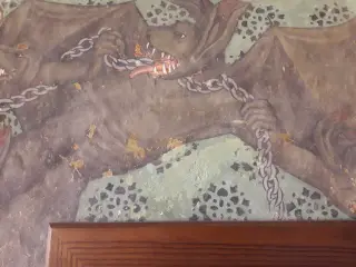 Particolare del Diavolo - Cappella di Missione a Villafranca PiemonteFrazione San Giovanni