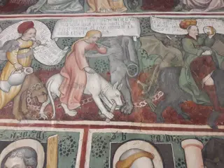 Cavalcata dei vizi - Cappella di Missione a Villafranca PiemonteFrazione San Giovanni