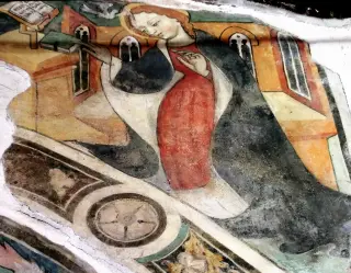 Affreschi - Chiesa di Santa Maria del Monastero a Manta