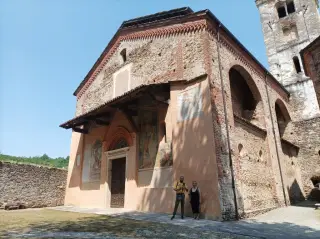 Vista - Chiesa Castellana Ex Parrocchiale dei Santi Filippo e Giacomo a Verzuolo