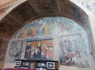 Affreschi - Chiesa Castellana Ex Parrocchiale dei Santi Filippo e Giacomo a Verzuolo