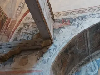 Affreschi - Chiesa Castellana Ex Parrocchiale dei Santi Filippo e Giacomo a Verzuolo
