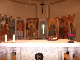 Affreschi absidali - Chiesa di San Martino a Busca