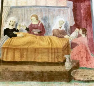 Storie della Vergine - Santuario di Santa Maria  o Madonna della Pieve a Beinette