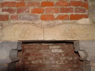 Architrave - Convento o Certosa dell' Assunta a Chiusa di PesioFrazione Certosa di Pesio