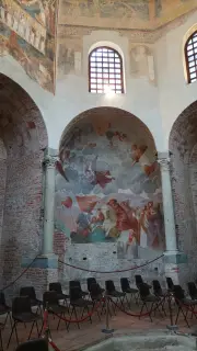Affreschi seicenteschi - Battistero del Duomo a Novara