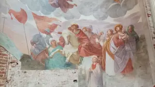 Affreschi seicenteschi - Battistero del Duomo a Novara