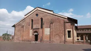 Facciata - Chiesa di San Nazzaro della Costa a Novara