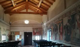Interno - Santuario della Madonna del Latte o di Gionzana a NovaraFrazione Gionzana