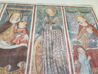 Affreschi - Chiesa di Santa Maria di Campagna a Garbagna Novarese