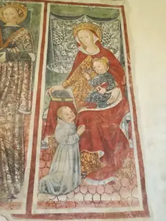 Affreschi - Chiesa di Santa Maria di Campagna a Garbagna Novarese