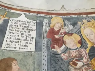 Affreschi - Chiesa di Santa Maria di Campagna a Garbagna Novarese