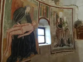 Affreschi - Chiesa di Santa Maria di Campagna a Garbagna Novarese