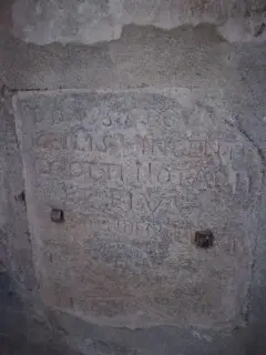 Lapide - Pieve di San Giovanni a Vespolate