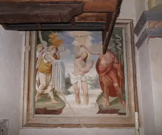 Battesimo di gesù - Parrocchiale di Santa Maria ad Nives a Briona