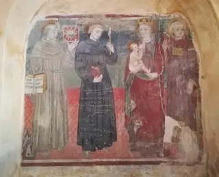 Affreschi - Chiesa Cimiteriale di Sant'Alessandro o San Pietro a Briona