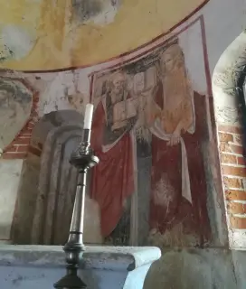 Affreschi - Chiesa Cimiteriale di Sant'Alessandro o San Pietro a Briona