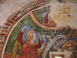 Affreschi - Chiesa Cimiteriale di Sant'Alessandro o San Pietro a Briona