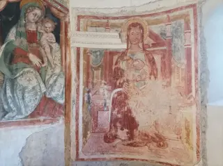 Madonne - Pieve di Santa Maria di Naula a Serravalle SesiaFrazione Piane Sesia