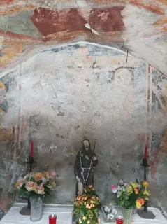 Affreschi - Cappella di San Rocco a Borgosesia