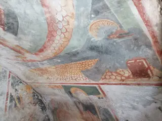 Affreschi - Cappella di San Rocco a Borgosesia