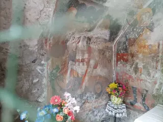 Affreschi - Cappella di San Rocco a Borgosesia