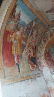 Affreschi - Cappella di Sant'Antonio Abate a GrignascoFrazione Ca' Negri