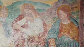 Affreschi - Cappella di Sant'Antonio Abate a GrignascoFrazione Ca' Negri