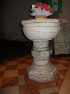 Battistero - T A A V - Parrocchiale della Madonna del Rosario a Bernezzo