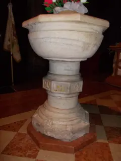 Battistero - M A R - Parrocchiale della Madonna del Rosario a Bernezzo