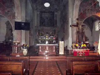 Presbiterio - Parrocchiale della Madonna del Rosario a Bernezzo
