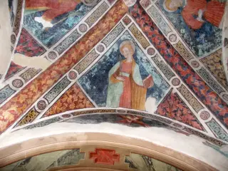 Vela Sud, affreschi - Chiesa di San Giovanni Battista a Caraglio