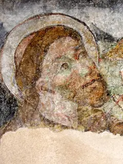 Parete Nord, san Francesco - Chiesa di San Giovanni Battista a Caraglio