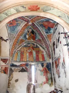 Lato Nord, visto da arcata Sud - Chiesa di San Giovanni Battista a Caraglio