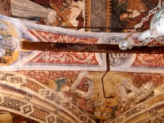 Arco trionfale centro - Santuario di San Magno a Castelmagno