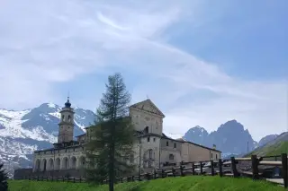 Vista - Santuario di San Magno a Castelmagno