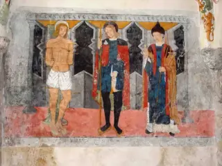 Santi Sebastiano, Rocco e Fabiano Papa - Chiesa di San Pietro o San Peyre a Stroppo