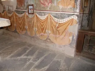 Abside maggiore, velario - Chiesa di San Pietro o San Peyre a Stroppo