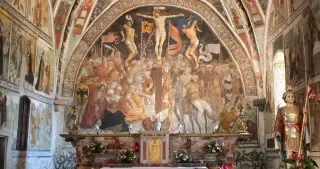 Crocifissione - Parrocchiale di Santa Maria Assunta a ElvaFrazione Serre