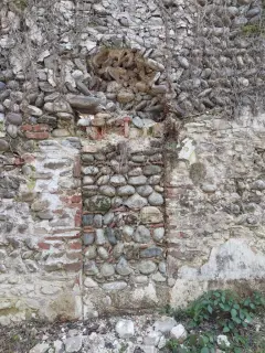 Porta tamponata - Oratorio di San Clemente a Barengo