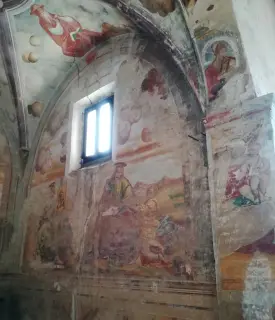 Affreschi - Oratorio di Santa Maria di Campagna a Barengo