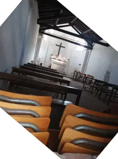 Interno - Cappella di San Colombano a Belforte MonferratoFrazione San Colombano