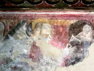 Affreschi - Parrocchiale di San Pietro a BardonecchiaFrazione Rochemolles