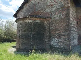 Abside - Chiesa o Oratorio dei Santi Vito e Modesto o di Santa Maria a Bellinzago NovareseFrazione Cavagliano