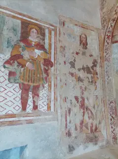 Affreschi - Chiesa o Oratorio dei Santi Vito e Modesto o di Santa Maria a Bellinzago NovareseFrazione Cavagliano