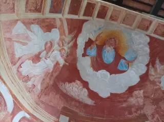 Affreschi - Chiesa o Oratorio dei Santi Vito e Modesto o di Santa Maria a Bellinzago NovareseFrazione Cavagliano